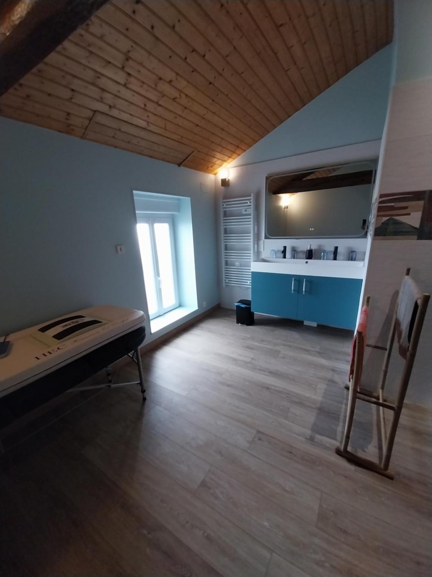 Bed and Breakfast Au Granit Bleu Faye-l'Abbesse Exterior foto